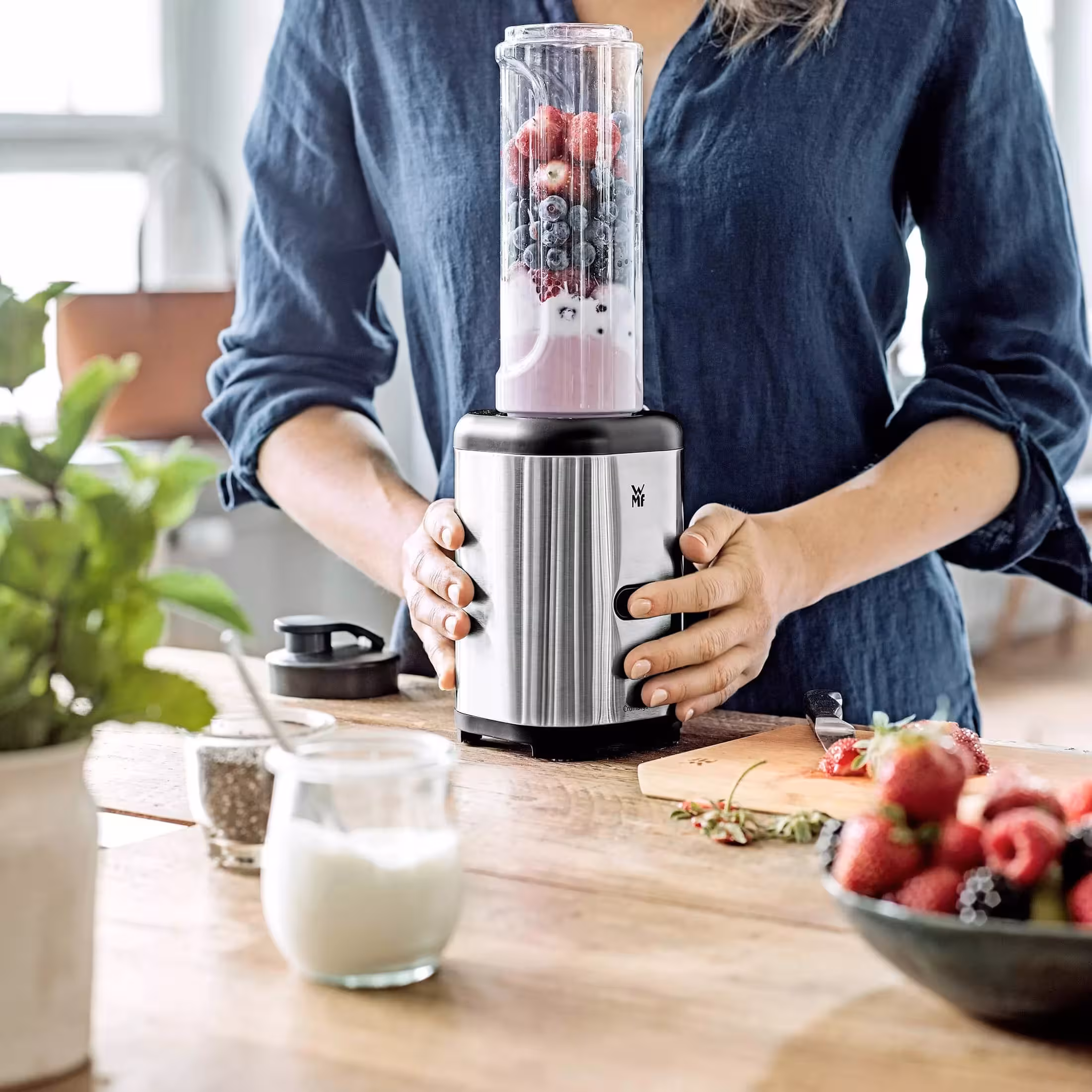 مخلوط کن 0.6 لیتر لیتری دبلیو ام اف مدل Mix & Go