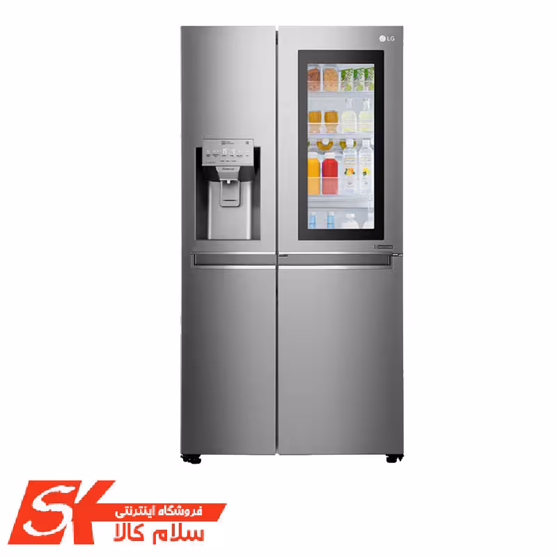 یخچال ساید بای ساید اینستاویو ال جی مدل X257 | GR-X257CSAV