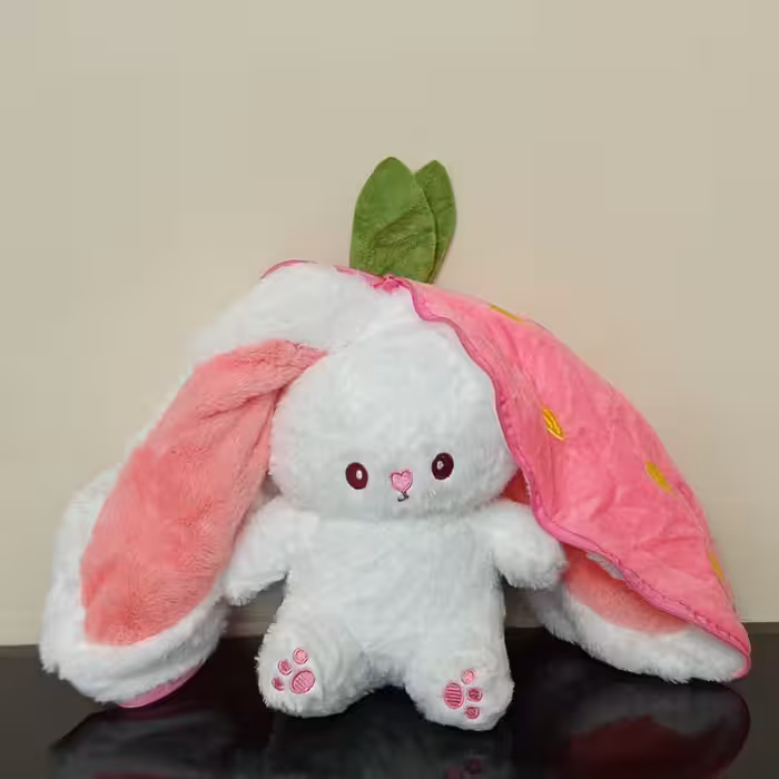 خرگوش سوپرایزی طرح توت فرنگی ، خارجی