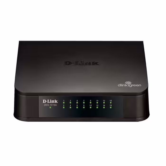سوئیچ شبکه 16 پورت دی لینک مدل DES-1016A