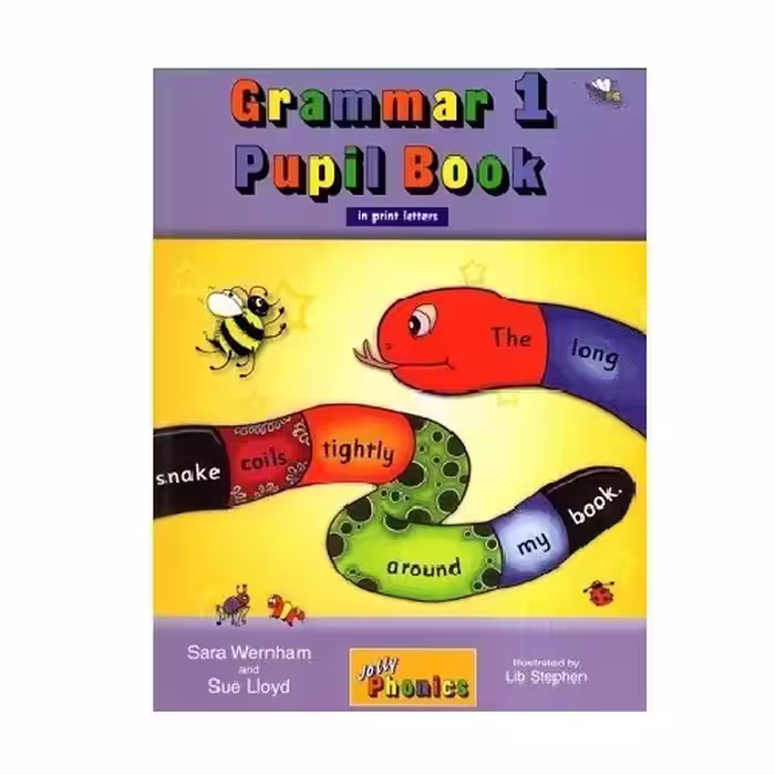 Jolly Phonics Grammar 1 Pupil book جولی فونیکس گرامر بوک یک