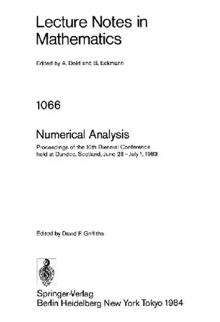 خرید و دانلود نسخه کامل کتاب Numerical Analysis