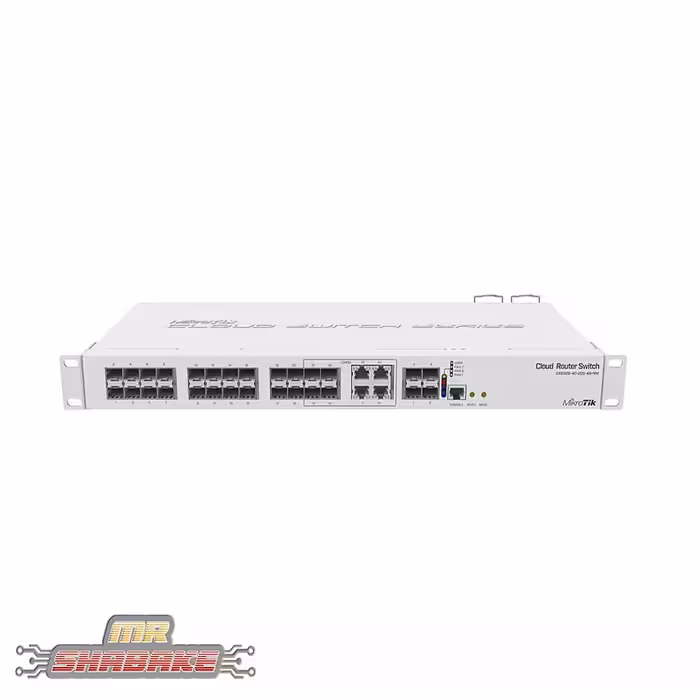 خرید روتر سوئیچ میکروتیک CRS328-4C-20S-4S RM | مسترشبکه