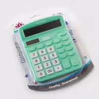 ماشین حساب سبز اسکول فنس (schoolfans)