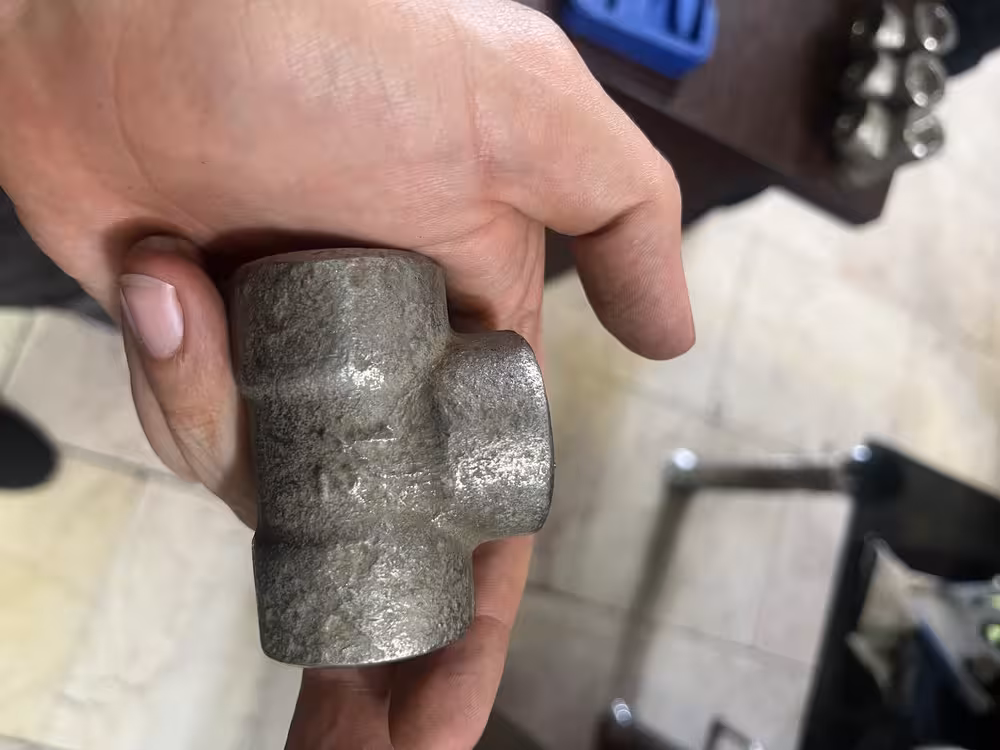 سه راه مساوی   ساکت سایز1/2اینج کلاس 3000 از جنس ? SA182F/