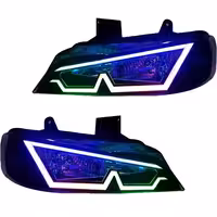 خرید چراغ جلو اسپرت پژو پارس کروز مدل M فول کالر (بلوتوثی) بدون موتور دو عددی | اتوموبی