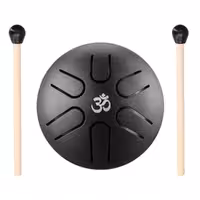 تانگ درام Tongue Drum سایز 3 اینچ 6 نت رنگ مشکی