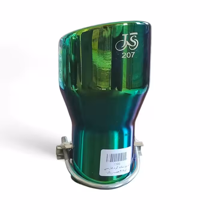 سر اگزوز پژو ای ساده مدل هفت رنگ