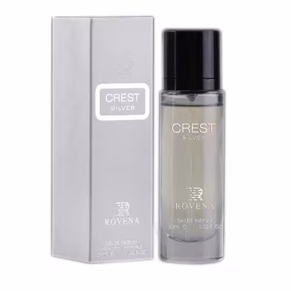 عطر جیبی روونا مدل کرست سیلور حجم 30 میلی لیتر