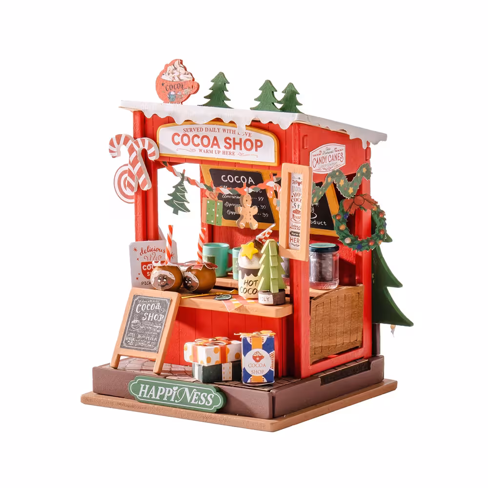 ساختنی مینیاتوری رولایف مدل فروشگاه شکلات DS042