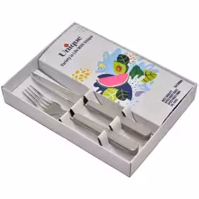 ست کارد و چنگال 12 پارچه یونیک مدل T_R کد 5855