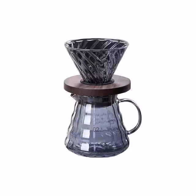 قهوه ساز V60 شیشه ای