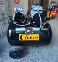 کمپرسور 100 لیتری 4 سیلندر 2 موتور سایلنت کربن