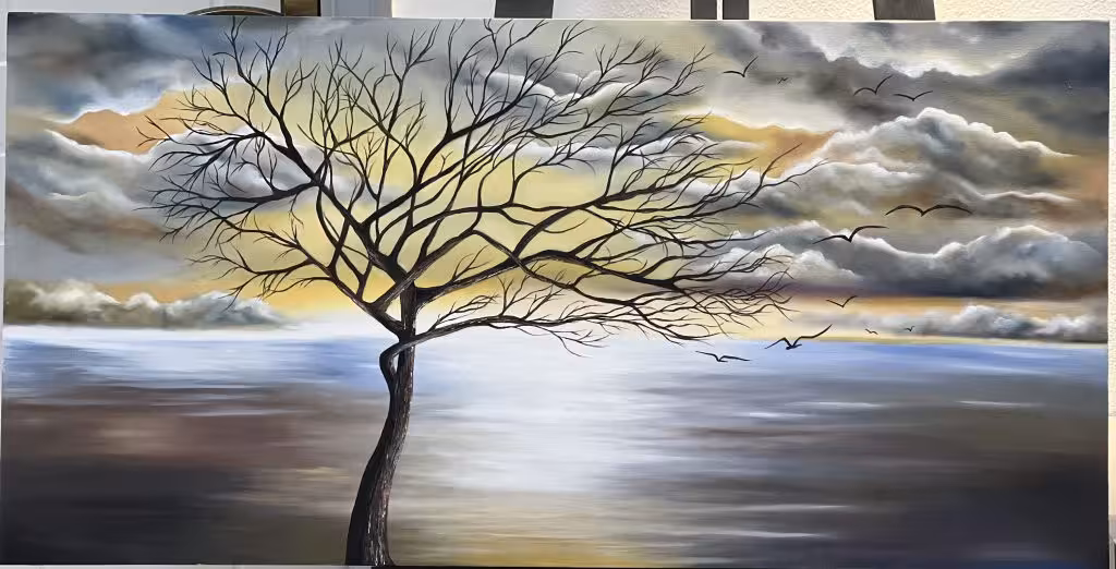 تابلوی درخت