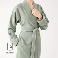 حوله تن پوش سبز یشمی مدل Pana Robe