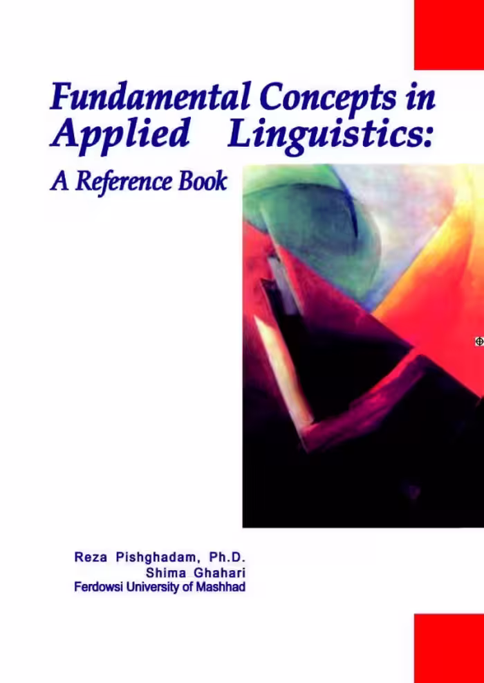 Fundamental Concepts in Applied Linguistic