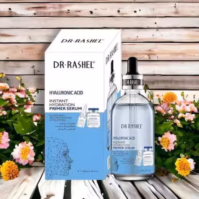 سرم و پرایمر صورت هیالورونیک اسید دکتر راشل 100 میل