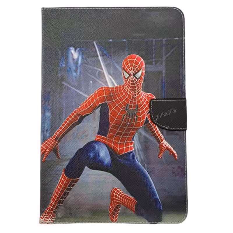 کیف کلاسوری طرح اسپایدرمن 1 | تبلت سامسونگ "10.5 اینچ" Tab A7 (T500-T505-T509)