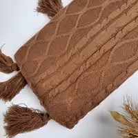 شال مبل قهوه ای