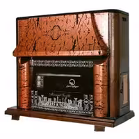 بخاری گازی مروارید سوز 15000 طرح شومینه مدل ارشیا