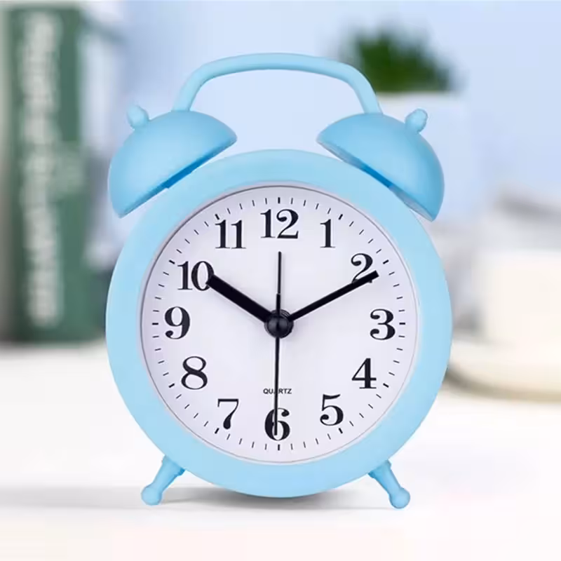 ساعت رومیزی زنگدار فانتزی ( زنگ دار ) ( خرید عمده ساعت رومیزی گناوه مارکت )