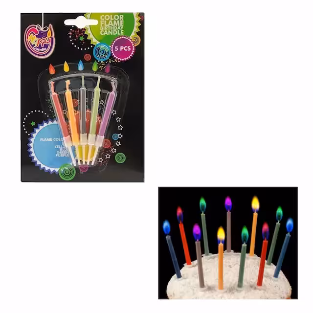 شمع همرنگ سوز