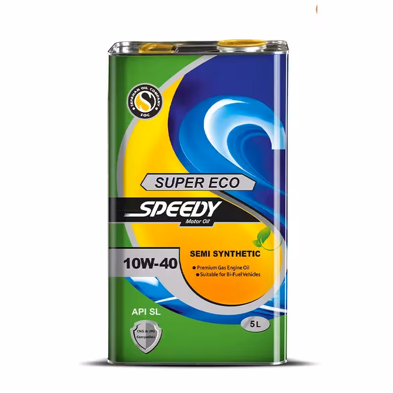 روغن موتور اسپیدی سوپر اکو 10W-40 SL پنج لیتری