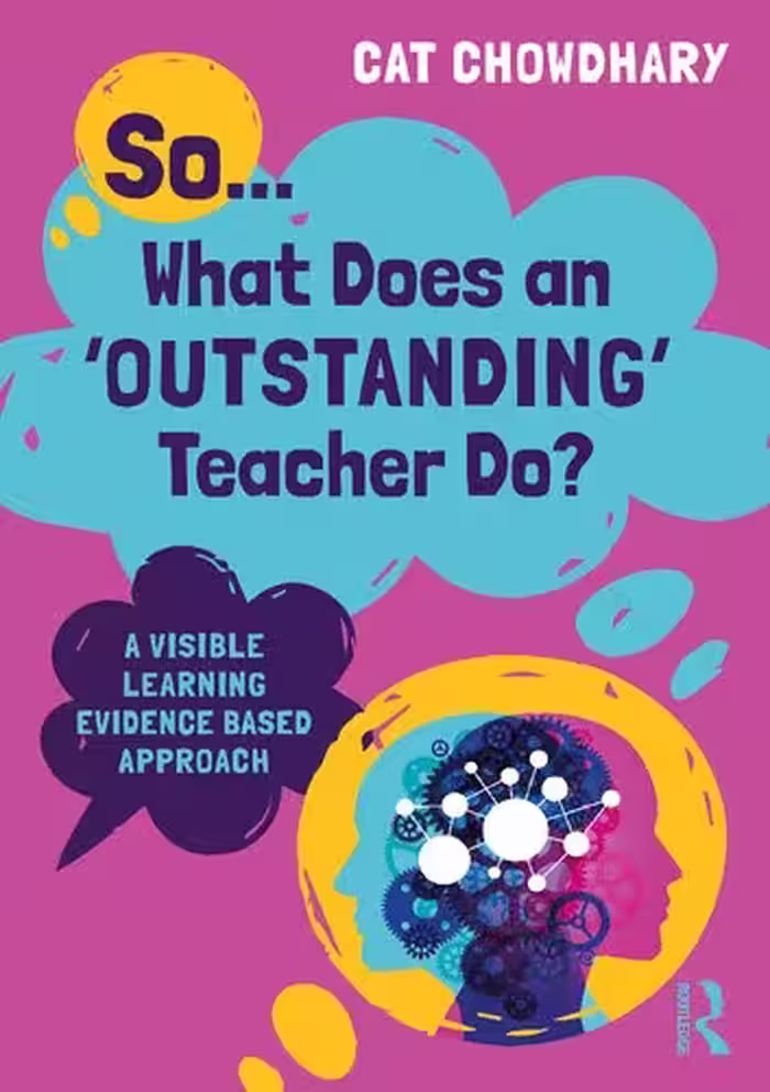 خرید و دانلود نسخه کامل کتاب So... What Does an Outstanding Teacher Do? A Visible Learning Evidence Based Approach