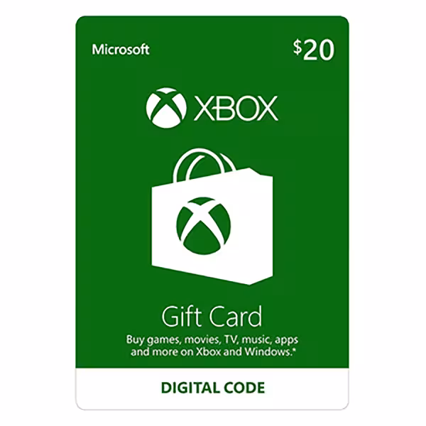 Microsoft XBOX 20$ Gift Card US