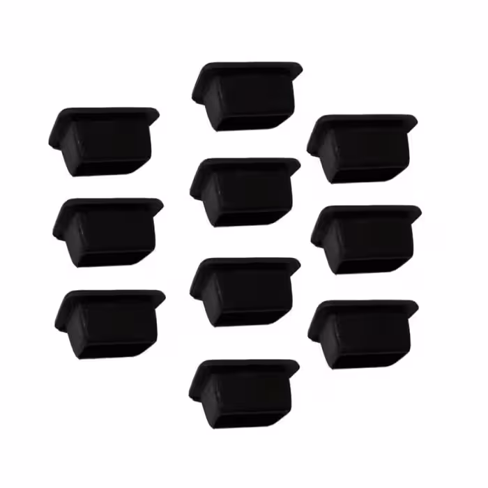 درپوش پلاستیک 3 در 2 سانتیمتر مناسب برای چهار پایه و میز و صندلی بسته 50 عددی