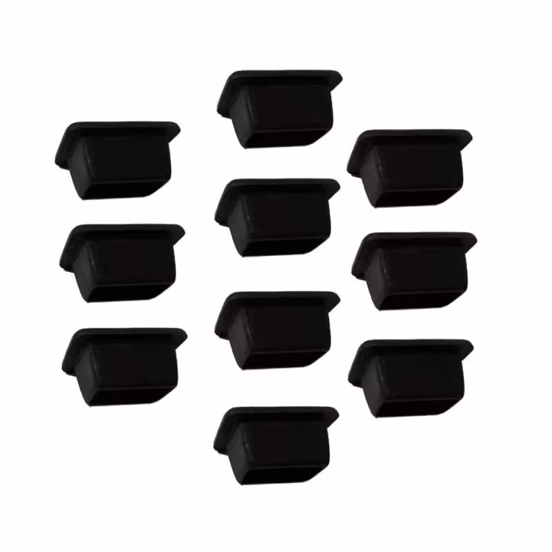 درپوش پلاستیک 3 در 2 سانتیمتر مناسب برای چهار پایه و میز و صندلی بسته 50 عددی