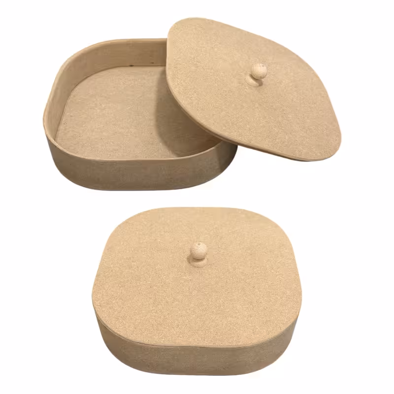 بیس MDF شیرینی خوری مربع 24 سانت