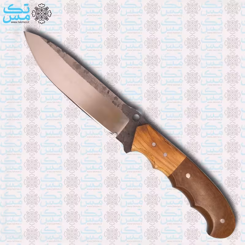 چاقو کمپینگ بوشکرافت پنجه ای استاد سرابی بهمراه غلاف 001