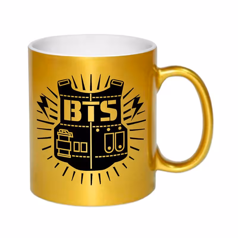 خرید و قیمت ماگ لاکچری طرح BTS کد 1449