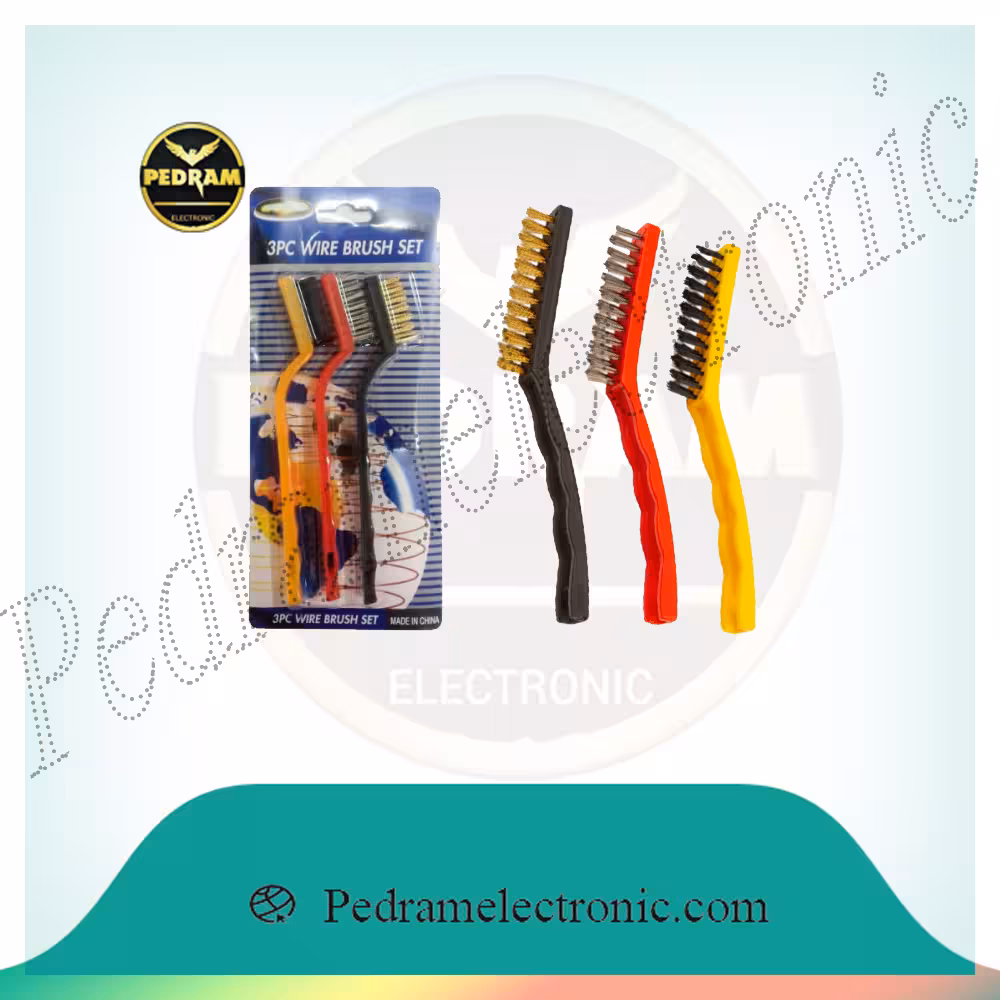 فرچه سیمی وایر براش مدل مسواکی بسته 3 عددی