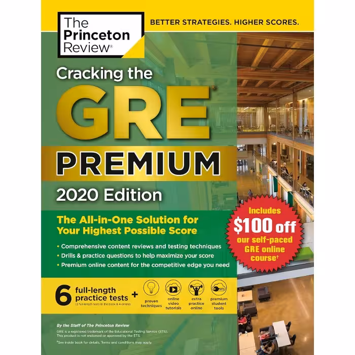 Cracking the GRE Premium 2020 Edition The All-in-One Solution for Your Highest Possible Score