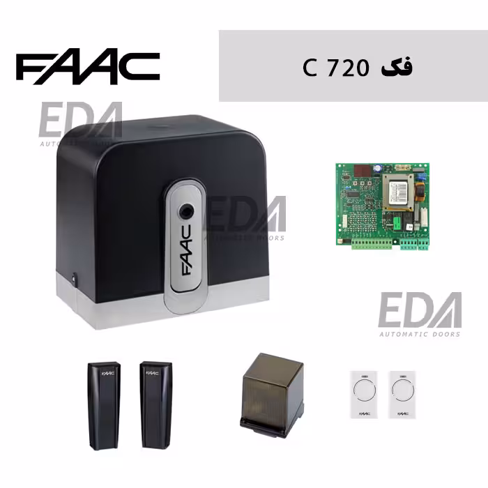 جک ریلی درب پارکینگ فک مدل C720