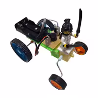 کیت سرگرمی ربات ارابه ای کودکان مدل BR-500