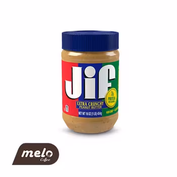 کره بادام زمینی کرانچی Jif (بدون گلوتن)