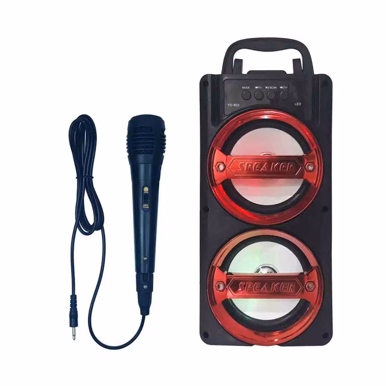 اسپیکر بلوتوثی قابل حمل مدل YD-802