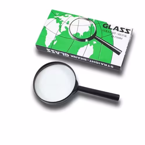 ذره بین دستی گلس 75MM