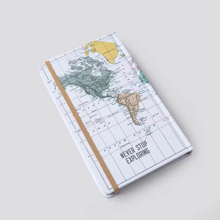 دفتر خط دار نقشه سفید اروپایی دات نوت (dotnote)