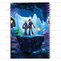 دفتر مشق کارتون چگونه اژدهای خود را تربیت کنیم