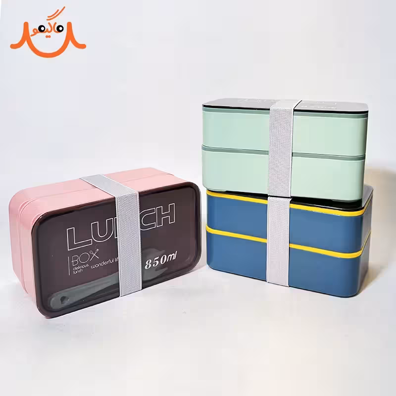 ظرف غذا 2 طبقه 1700 میلی لیتر