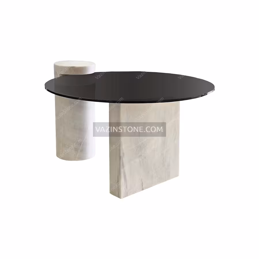 میز جلو مبلی سنگی مورنو