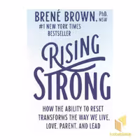 کتاب کتاب زبان انگلیسی Rising Strong اثر Brene Brown نشر معیار علم