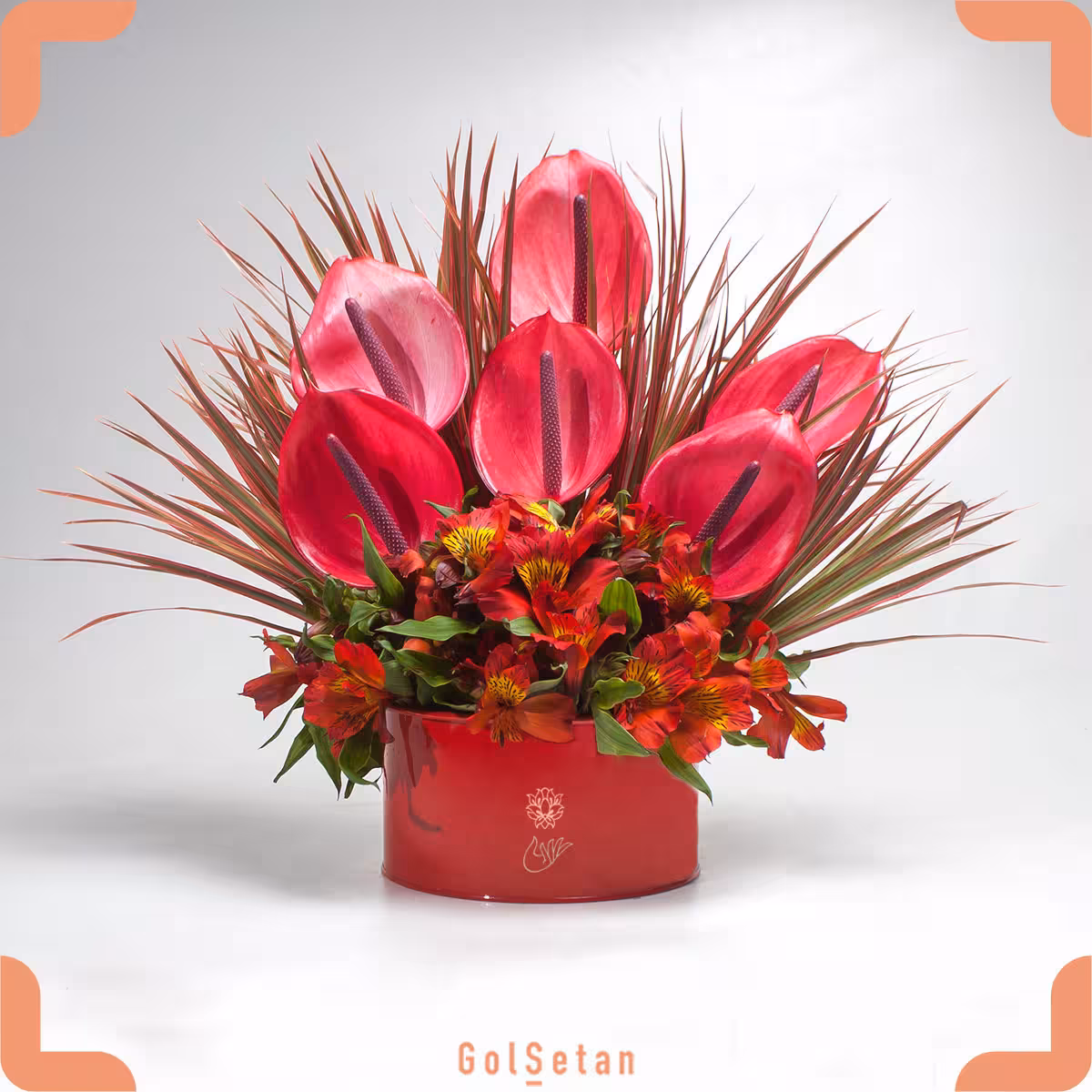 باکس فلزی افشان