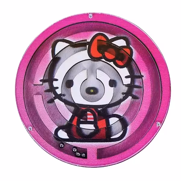 بازی فکری ماز دایره پیچ در پیچ 10 سانتی متری