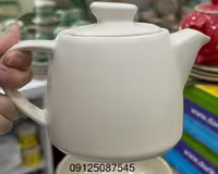 قوری دمنوش ساز شیشه ای دوریکا طرح مات