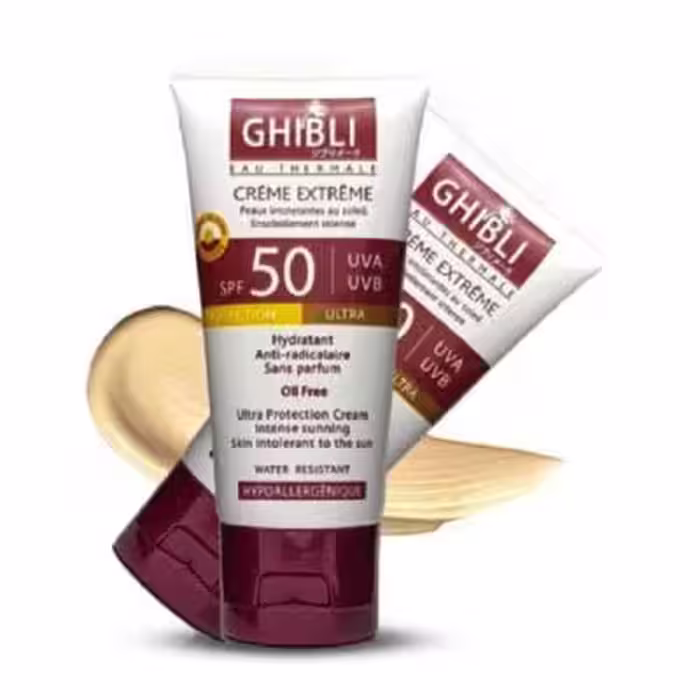 ضد آفتاب جیبلی GHIBLI حاوی کرم پودر با SPF 50